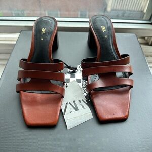 Zara- High heel sandal